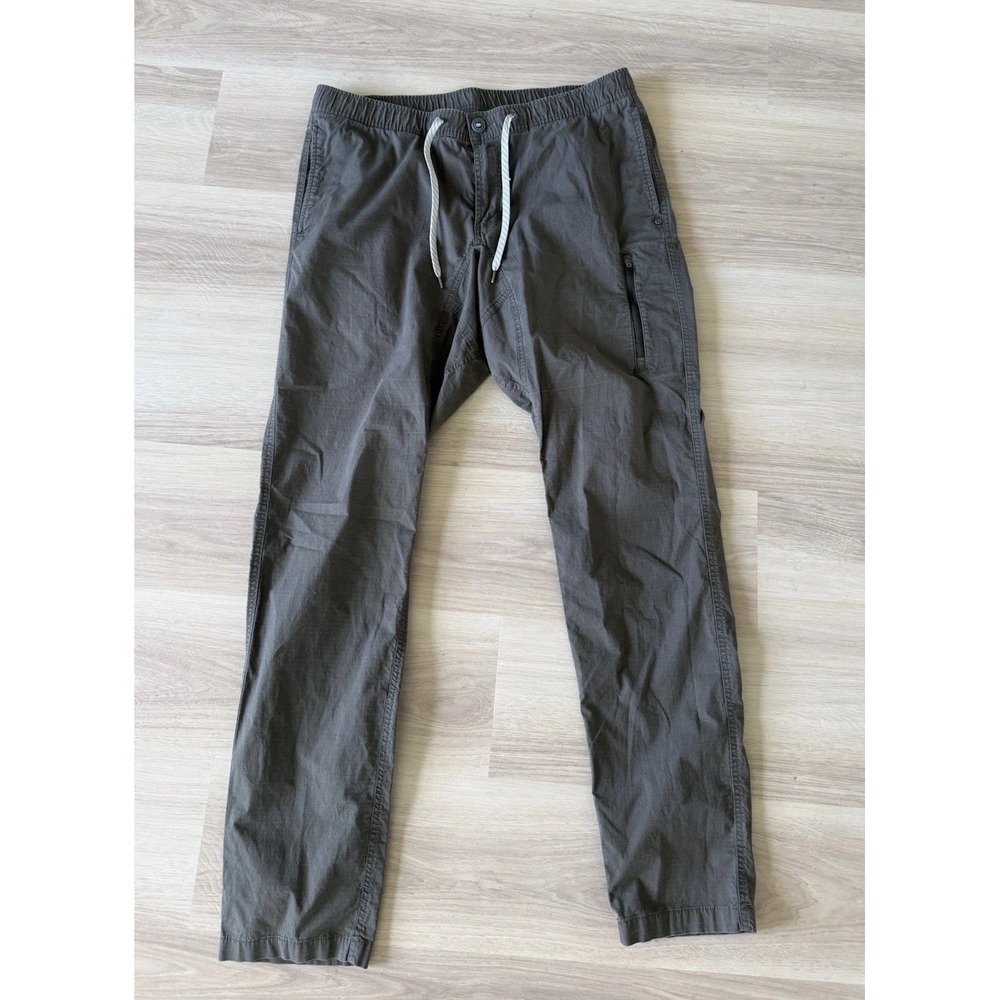 Vuori Ripstop Climber Pants Drawstring Mens XL Dark Oregano V412-L